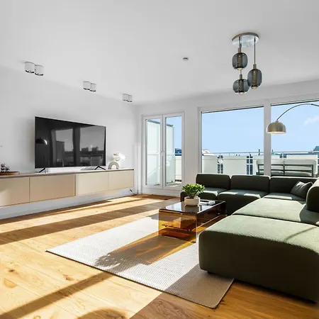 Lägenhet Exclusive Penthouse - Loft With Private Parking Overlooking Cathedral