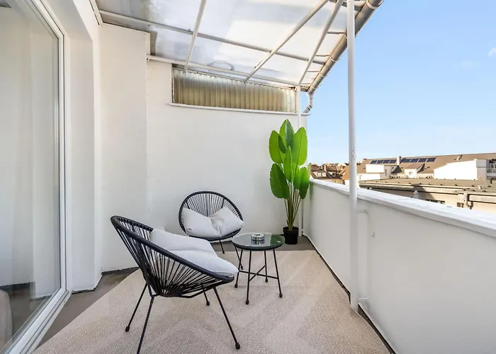 公寓 Exclusive Penthouse - Loft With Private Parking Overlooking Cathedral 科隆