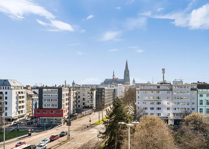 Lejlighed Exclusive Penthouse - Loft With Private Parking Overlooking Cathedral Köln