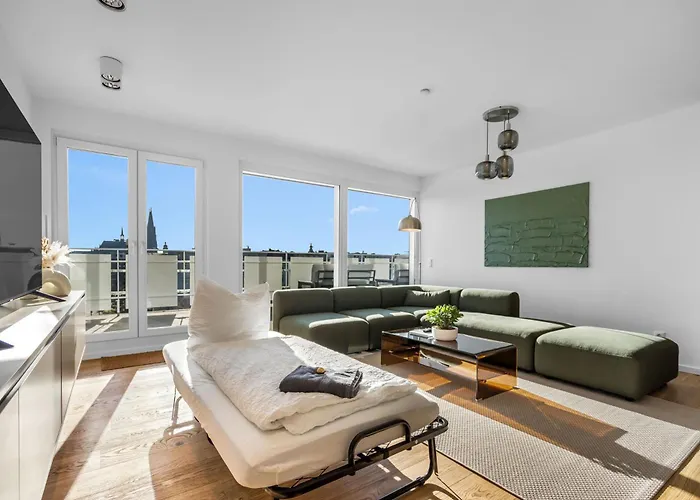 דירה Exclusive Penthouse - Loft With Private Parking Overlooking Cathedral